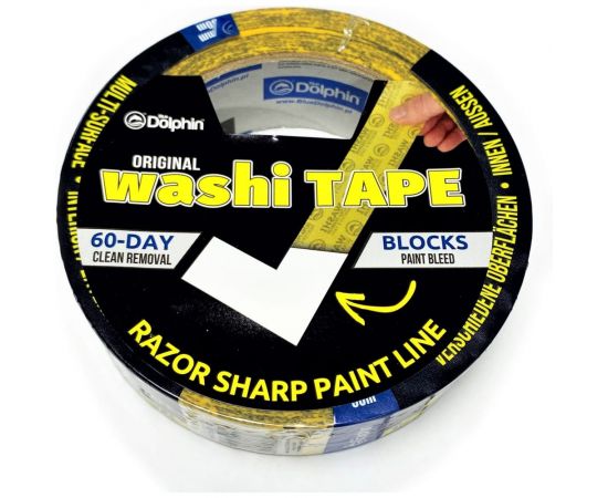 Малярная лента Blue Dolphin Washi 30 мм х 50 м 300-1-02 