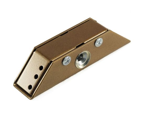 Электромеханический угловой малогабаритный замок PROMIX НЗ, коричневый, 12В, Promix-SM101.10 brown 