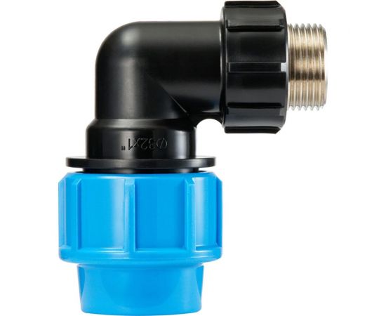 Комбинированный отвод Джилекс с наружной трубной резьбой ПРО 32x1”П 9163 