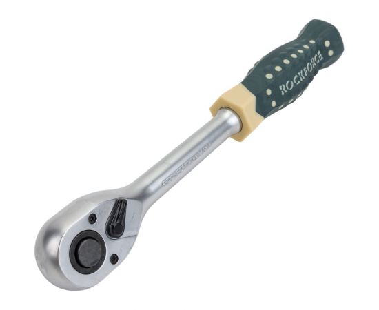 Реверсивная усиленная трещотка с резиновой ручкой 1/2 ROCKFORCE RF-80242A – изображение 5