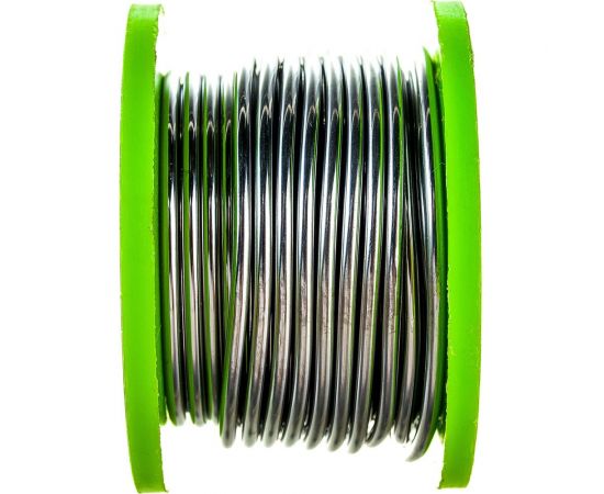 Припой с канифолью (D 1,5 мм; 50 г; на пластмассовой катушке) POS61 СИБРТЕХ 913375 – изображение 8