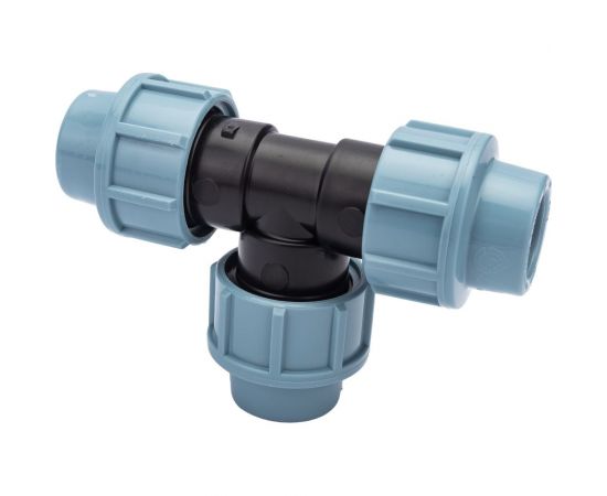 Тройник ПНД компрессионный 20 мм AV Engineering AVE107202020 – изображение 5