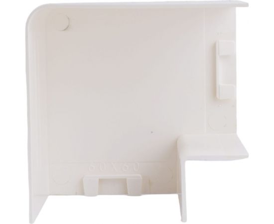 Поворот EKF 90 градусов 60х60 4 шт Plast PROxima Белый abw-60-60x4 – изображение 5