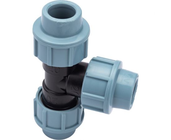 Тройник ПНД компрессионный 20 мм AV Engineering AVE107202020 – изображение 4