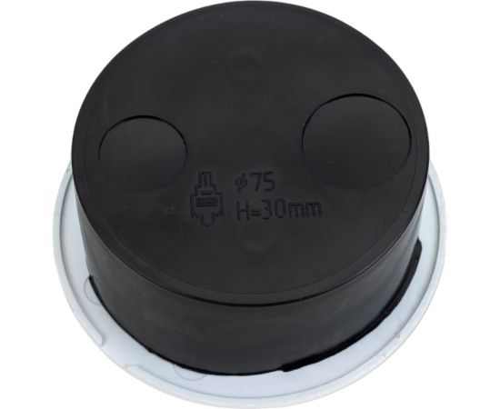 Распаечная коробка для твердых стен IEK У195 d=65x30мм UKT11-065-030-000-A-N – изображение 3