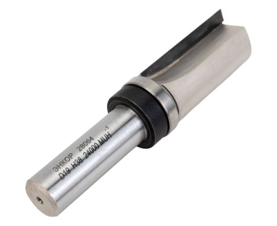 Фреза кромочная прямая (19х38 мм; хвостовик 12 мм) по ДСП Энкор 28064 – изображение 4