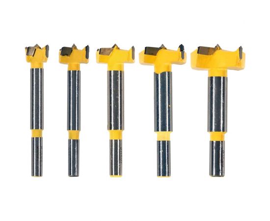 Набор сверл Форстнера для дерева 5 шт, ТСТ Энкор 19149 – изображение 3