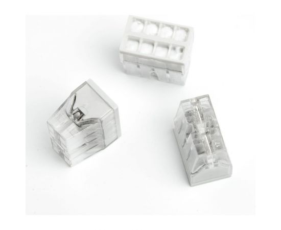 Монтажная 8-проводная клемма STEKKER с пастой для 1-жильного проводника ld2273-248 (5 штук в упаковке) 39950 – изображение 2