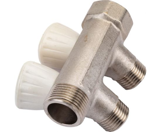 Коллектор с регулировочными вентилями Royal Thermo 3/4х1/2, 2 выхода НС-1042922 – изображение 3