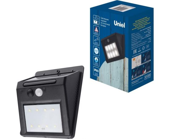 Садовый светильник на солнечной батарее Uniel, с датчиком движения USL-F-163/PT120 SENSOR UL-00003134 – изображение 6