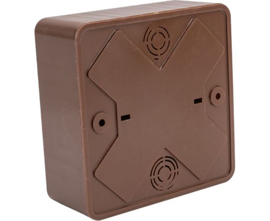 Распределительная коробка GREENEL наружного монтажа 100х100х44мм ОРЕХ GE41221-14 – изображение 2