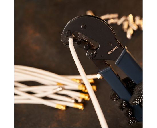 Кримпер для обжима F и BNC разъёмов RG-58, RG-6, RG-11, RG-213 REXANT ht-106-E 12-3204 – изображение 8