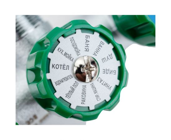 Регулируемый коллектор с 3 отверстиями FAR 3/4" М24х19 FK 3850 C34 – изображение 3