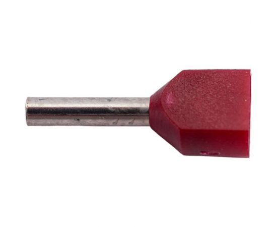 Штыревой втулочный изолированный наконечник TDM двойной НШвИ 2 0,75х8 20шт SQ0568-0049 – изображение 3