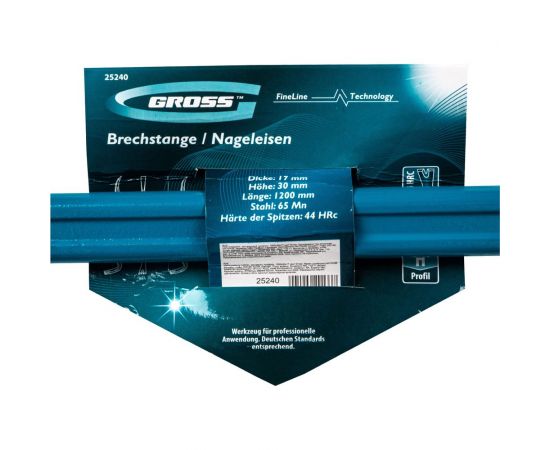 Лом-гвоздодер GROSS двутавровый профиль, 1200x30x17 мм 25240 – изображение 2