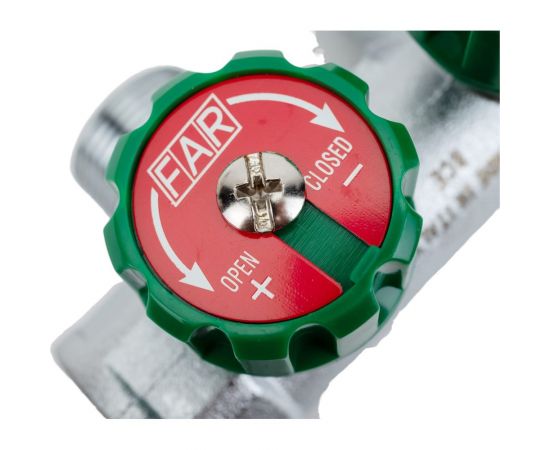 Регулируемый коллектор с 3 отверстиями FAR 3/4" М24х19 FK 3850 C34 – изображение 2