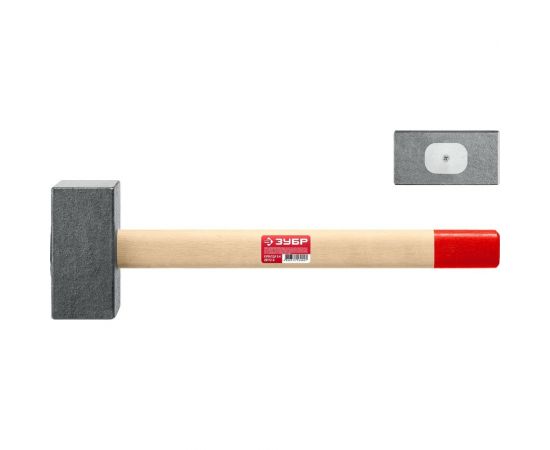 Кованая кувалда ЗУБР 8 кг, деревянная рукоятка, 750 мм 20112-8 – изображение 4