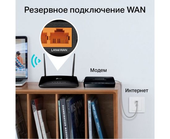 Двухдиапазонный 4g lte wi-fi роутер TP-Link Archer MR400 – изображение 5
