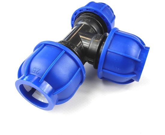 Тройник BOUTTE ПНД 25-25-25, 10 шт 9275389 