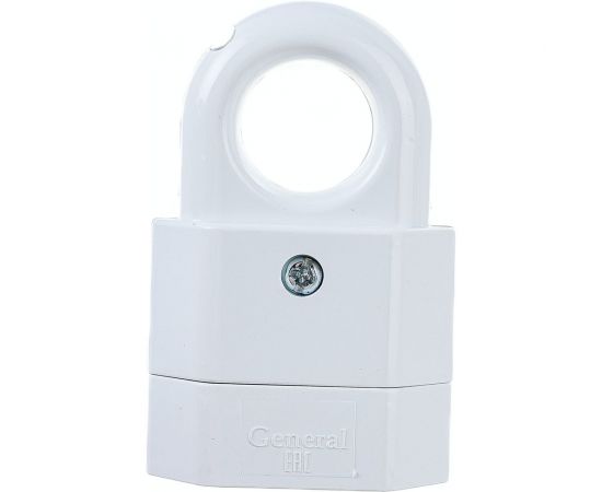 Разборная розетка General Lighting Systems GRV-S-10-FE-W-IP20 10А с ушком б/з белая IP20 470514 
