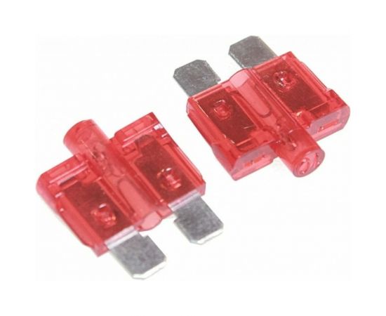 Предохранитель Nord-Yada MEDIUM стандарт 10 A, 19.1x5.1 мм, h18.8 W270-1, 2 шт в упаковке 901781 