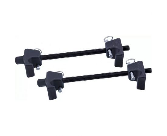 Стяжки пружин АвтоDело кованые крюки с фиксаторами 300 мм 41500 15198 