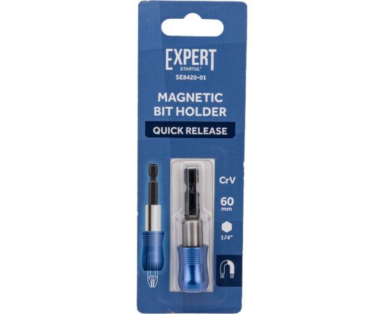 Держатель магнитный для бит Expert 60 мм, 1/4"" STARTUL SE8420-01 