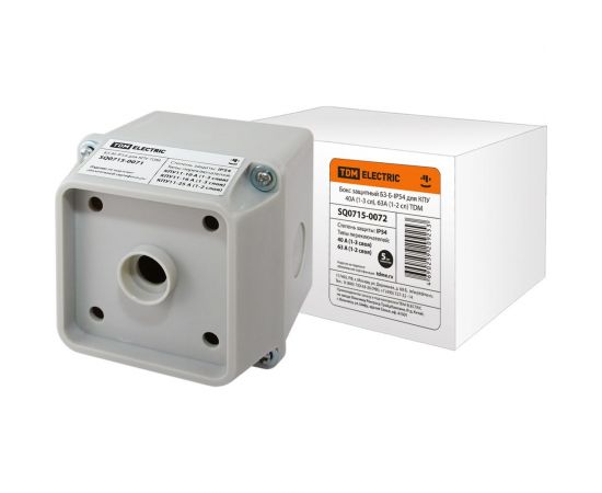 Бокс TDM БЗ-Б-IP54 для КПУ 40А, 63А SQ0715-0072 – изображение 2
