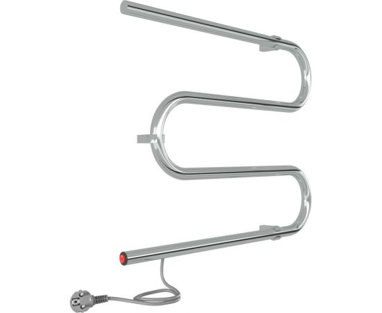 Полотенцесушитель INDIGO M без полки (electro) 60/40 (кнопка, прям.провод справа, полированный) ME60-40 – изображение 9