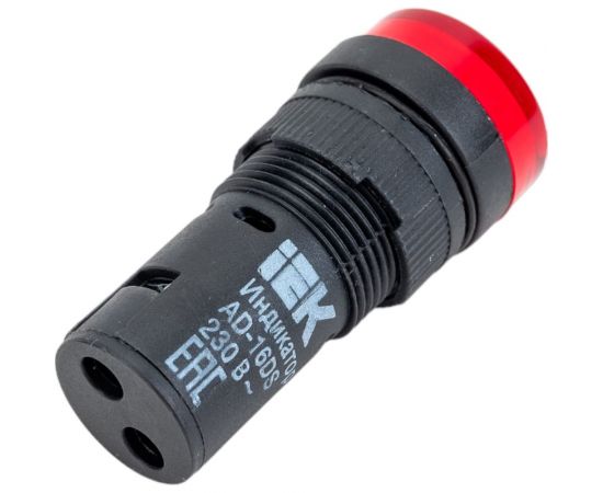 Светосигнальная арматура IEK AD-16DS 230В, красная, ИЭК BLS10-ADDS-230-K04-16 – изображение 2