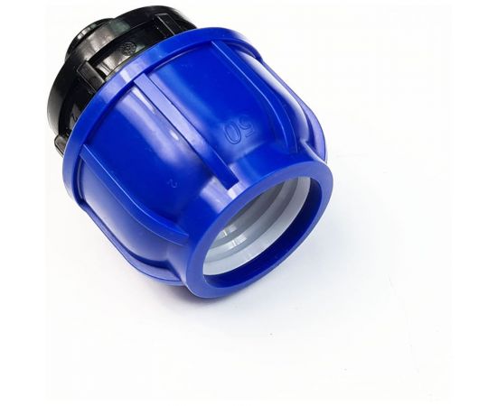 Муфта ПНД соединительная 50 мм - 1" НР Boutte 1649571 – изображение 5