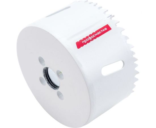 Коронка биметаллическая крупный зуб (76 мм, 38 мм, HSSE, М42) №063 Профоснастка 80101063 – изображение 4