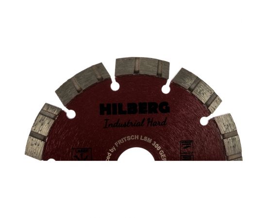 Диск алмазный отрезной Industrial Hard (125х22.23 мм) Hilberg HI802 – изображение 2