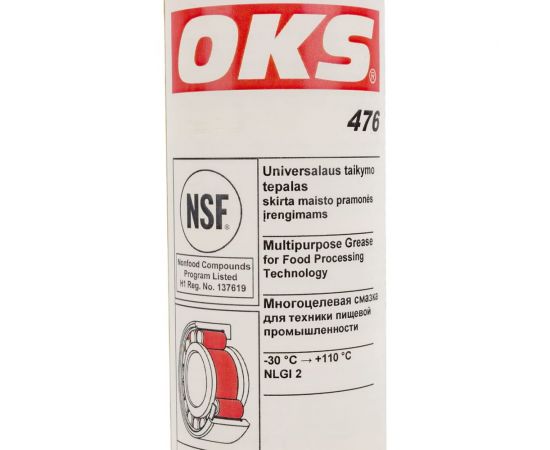 Многоцелевая смазка для техники пищевой промышленности OKS 476 картридж, 400 мл 269901 – изображение 2