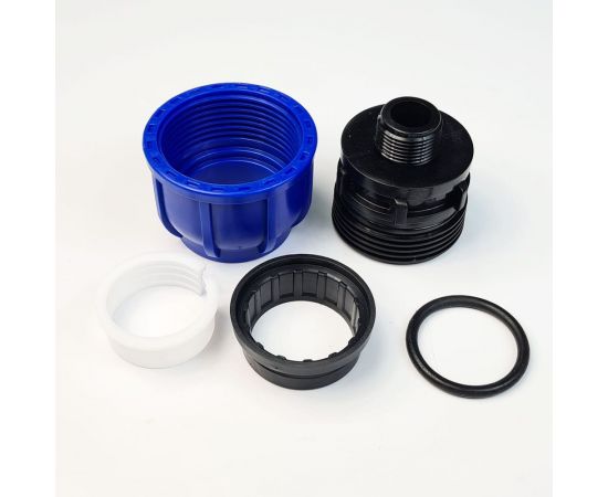 Муфта ПНД соединительная 50 мм - 1" НР Boutte 1649571 – изображение 3