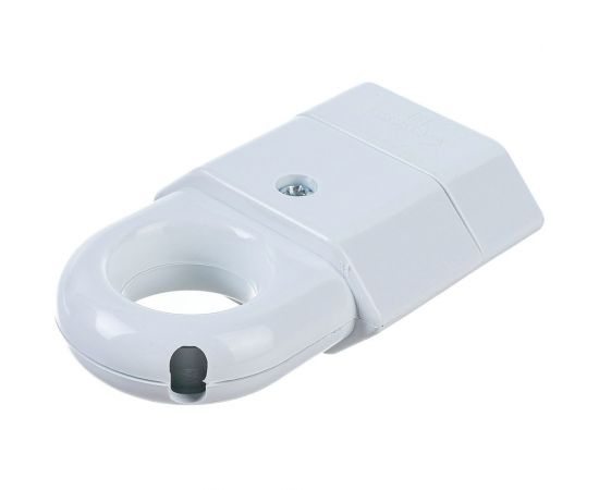 Разборная розетка General Lighting Systems GRV-S-10-FE-W-IP20 10А с ушком б/з белая IP20 470514 – изображение 2