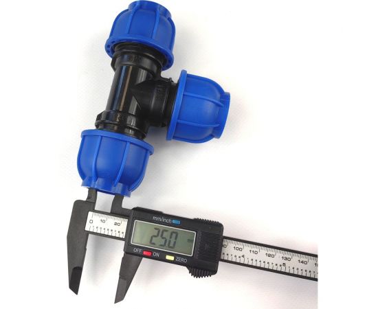 Тройник BOUTTE ПНД 25-25-25, 10 шт 9275389 – изображение 3