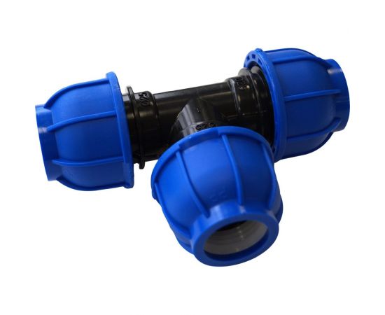 Тройник BOUTTE ПНД 25-25-25, 10 шт 9275389 – изображение 2