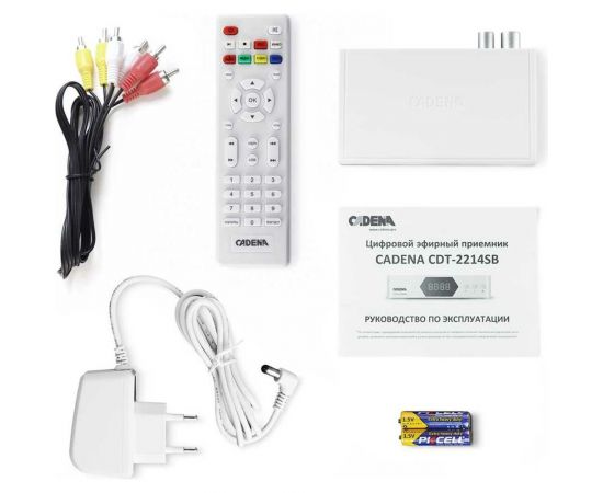 Цифровой эфирный приемник CADENA CDT-2214SB – изображение 2