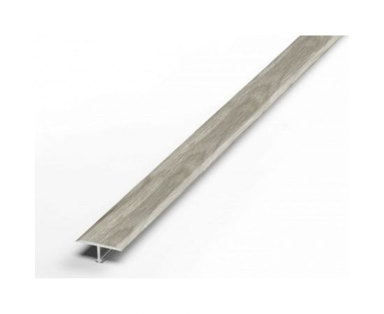 Порог т-образный алюминиевый Лука (20 мм; 2.7 м; Дуб мелфорд грей) УТ000066300 