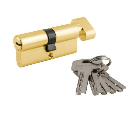 Цилиндровый механизм НОРА-М STD AL ЛПВ-70 35-35 золото 16559 