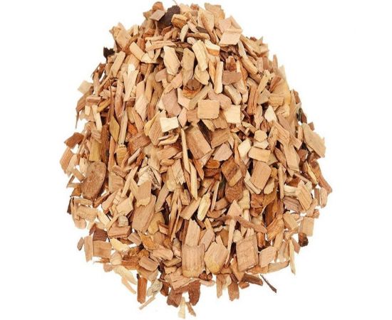 Яблоневая щепа для горячего и холодного копчения Бацькина баня 50043-ВИ 