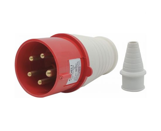 Переносная вилка ANDELI AM-025 32A 380В~415В 3P+N+E IP44 ADL13-006 