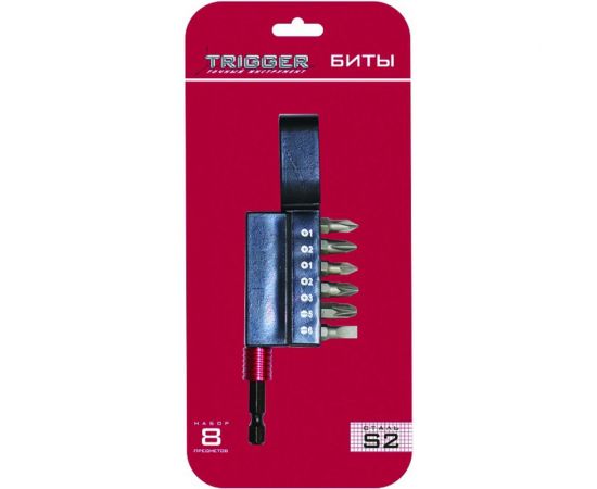 Набор бит 8 предметов ТРИГГЕР 84994 тов-160271 