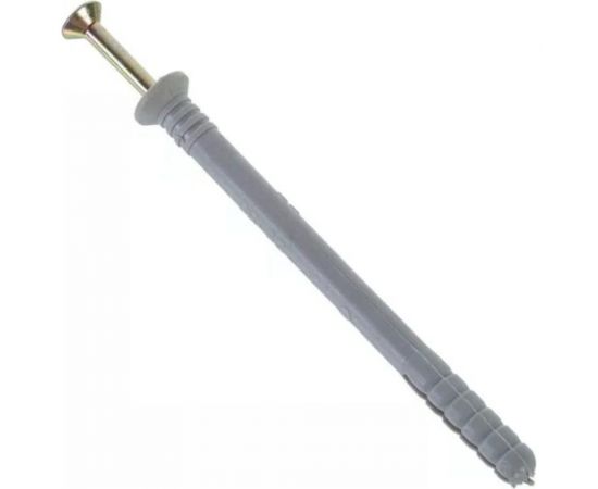 Дюбель-гвоздь Госкреп 6x40 пот. манж., полипропилен, 16 шт. (подвес) 4-0012730 