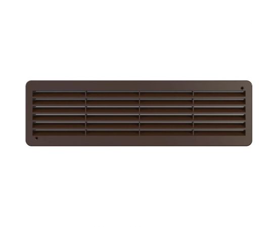 Решетка вентиляционная 4513ДП переточная полипропилен (450x131 мм; коричневая) ERA 233-055 