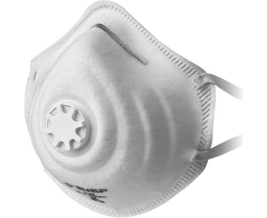 Коническая фильтрующая полумаска с клапаном ЗУБР ФК-95 FFP2 11163-2_z01 