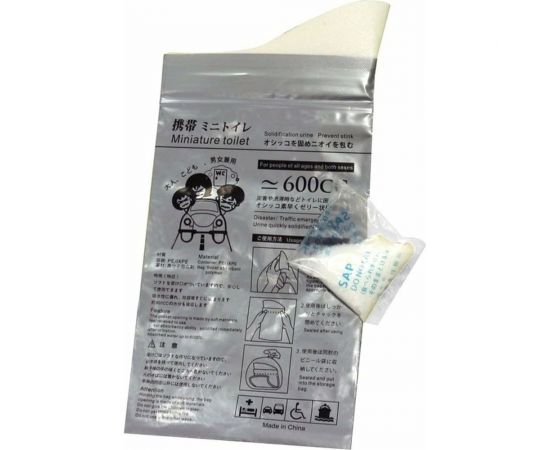 Одноразовый универсальный портативный туалет Beroma 07707225 – изображение 3