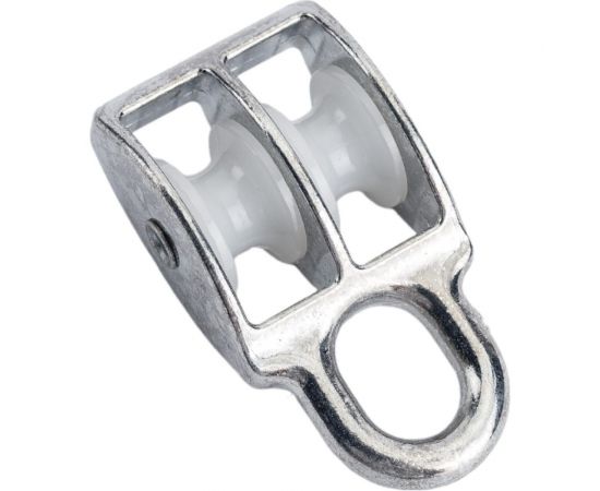 Двойной оцинкованный блок для троса, нейлоновый шкив 15мм 1шт - ярлык Tech-Krep 112728 – изображение 5