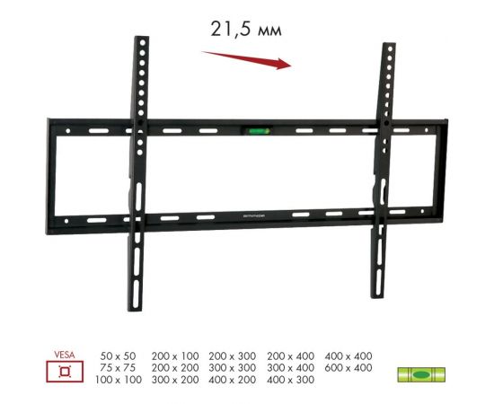 Кронштейн для LED/LCD телевизоров ARM MEDIA STEEL-1 black 10201 – изображение 3